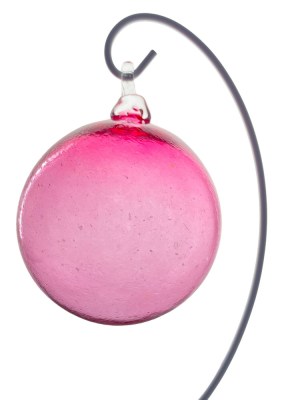 Gold Ruby Simple Bauble